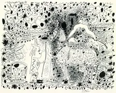 L'Ecuyère by Pablo Picasso, 1960, Lithograph, sold Sep 2002