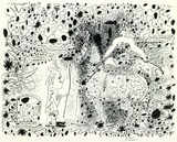 Pablo Picasso, L'Ecuyère, 1960, Lithograph