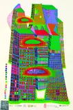 Good Morning City by Friedensreich Hundertwasser, 1969, Silkscreen printed in colours, sold Sep 2002