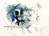 Hans Staudacher, Ohne Titel, 1985, Watercolour