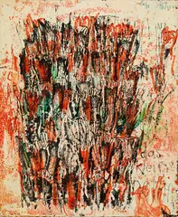 Gerhard Hoehme, Das kleine Netim, Colour etching