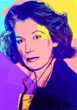 Andy Warhol, Mildred Scheel, 1980, Silkscreen printed in colours