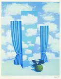 René Magritte, Surreale Komposition VI (Le beau monde)