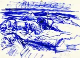 Walter Jacob, Schafe am Meer