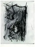 Georg Baselitz, Der Italiener, 1980, Drypoint