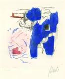 Fritz Winter, Farbaquatinta No. 6, 1967, Aquatint printed in colours