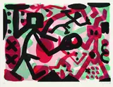 A. R. (d. i. Ralf Winkler) Penck, Komposition mit Figuren