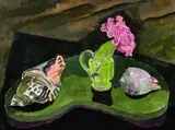 Otto Ehrich, 5 Bll. Stillleben und Landschaftsmotive, 1949, Watercolour