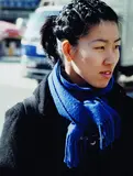 Beat Streuli, 4 Bll. Asiatinnen, 1998, Colour photography