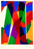 Ohne Titel by Piero Dorazio, 1968, Lithograph printed in colours, sold Sep 2002