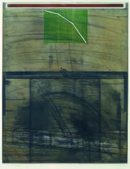 Karl Fred Dahmen, 3 Bll.: Denkmal für einen Konstrukteur (2). Sirakus, 1977, Aquatint