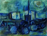 Bruno Bruni, Am Hafen von Pesaro