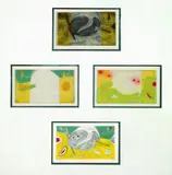 Henri Goetz, Ohne Titel, 1950, Colour etching