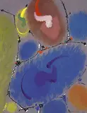 Max Ackermann, Ohne Titel, 1964, Oil on canvas