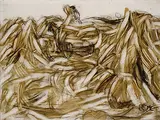 Getreidehocken by Christian Rohlfs, 1912, Watercolour, sold May 2002