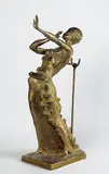 La Femme en flamme by Salvador Dalí, 1980, Bronze, sold May 2002