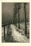 Max Klinger, 4 Bll.: Vier Landschaften, Opus VII, 1883, Etching
