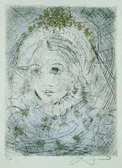 Salvador Dalí, 11 Bll. in: Faust, Etching