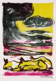 Emil Nolde, Landschaft mit Kühen