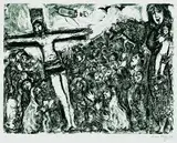 Marc Chagall, Kreuzigung, Lithograph