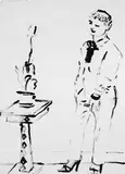David Hockney, Celia amused