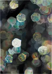Pascal Danz, Out of Focus / Rainy City, 2011, Oil on canvas