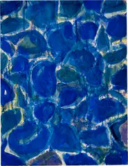 Sam Francis, Blue, 1954, Watercolour on watercolour paper