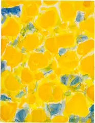 Sam Francis, Yellow, 1953, Watercolour on watercolour paper