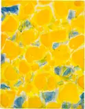 Sam Francis, Yellow, 1953, Watercolour on watercolour paper