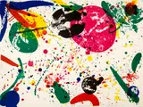 Sam Francis, Untitled, 1966, Colour lithograph on firm, white wove paper