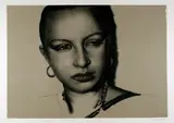 Franz Gertsch, Tabea, 1981, Colour lithograph on card