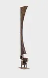 Bernhard LuginbÃ¼hl, Kleine schlanke Agression II, 1960, Iron, welded