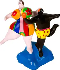 Niki de Saint Phalle, Les Baigneurs, 1980/1981, Polyester, coloured