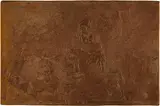 Die Flucht nach Ägypten: Übergang über einen Bach - The Flight into Egypt: Crossing a Brook by Rembrandt Harmensz van Rijn, 1654, Copper plate, sold Sep 2024