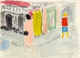 Cuno Amiet, Auf der Strasse