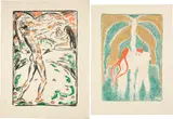 Cuno Amiet, Der entzückte Jüngling. - Der Jungbrunnen
