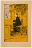 Cuno Amiet, Sammelnummer zum Thema Künstler, 1916, 1925, 1927, 3 lithographs on wove paper