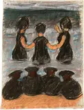 Hans Berger, Marins et baigneuses