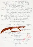 Joseph Beuys, Joyce mit Schlitten, 1985, Offset and screen printing on cardboard