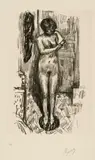 Pierre Bonnard, Étude de nu, Around 1925, Lithograph on thin laid paper