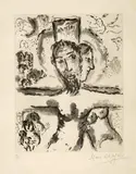 Marc Chagall, Crucfixion, 1967, Etching and aquatint on laid paper