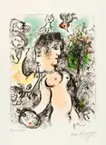 Nu au visage double by Marc Chagall, 30621, sold Sep 2024
