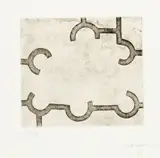 Eduardo Chillida, Ozendu, 1981, Drypoint on BKF Rives Velin