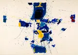 Sam Francis, First Stone, 1960, Colour lithograph on wove paper BFK with watermark