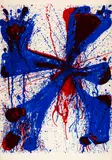 Sam Francis, Damn Braces, 1960, Colour lithograph on wove paper BFK with watermark