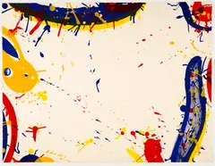 Jubilee by Sam Francis, 1964, Colour lithograph on wove paper BFK with watermark, sold Sep 2024