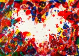 Sam Francis, The East is Red