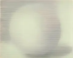 Silvia Gertsch, Ohne Titel, 1993, Reverse glass painting