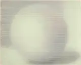 Silvia Gertsch, Ohne Titel, 1993, Reverse glass painting