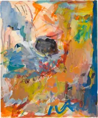 Shirley Jaffe, Ohne Titel, 1955-1959, Watercolour and gouache on wove paper with watermark "Rives"